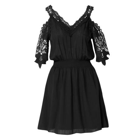 KOROSHI KOROSHI Jurk zwart