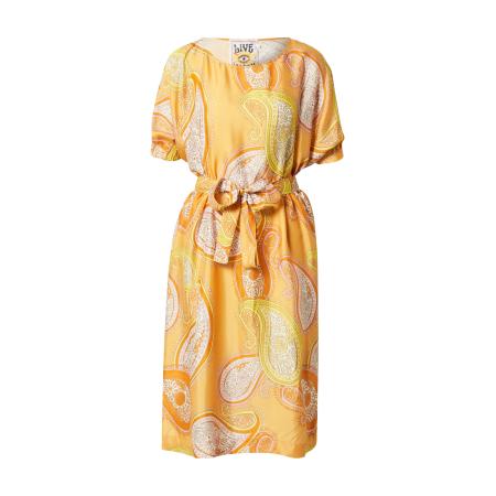 LIEBLINGSSTÜCK LIEBLINGSSTÜCK Jurk Ruba geel / pastellila / oranje / mandarijn / wit