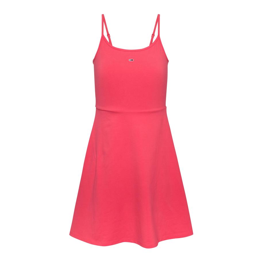 Tommy Jeans Tommy Jeans Zomerjurk ESSENTIAL purper -