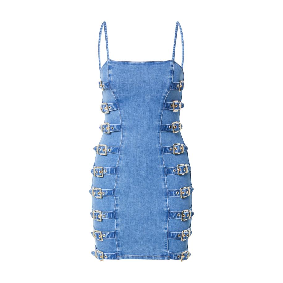 Hoermanseder Hoermanseder Jurk Fina blauw -