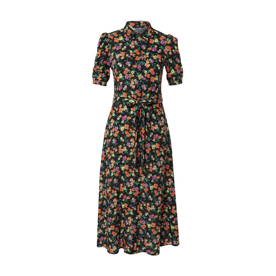 Trendyol Trendyol Jurk geel / oranje / zwart -