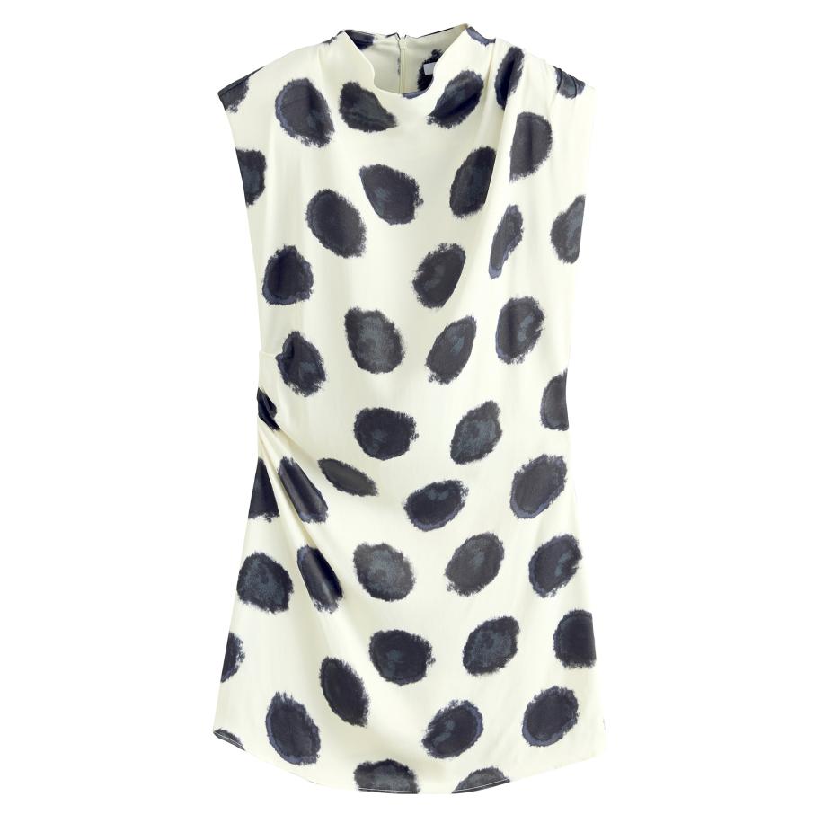 Next Next Jurk zwart / wit -