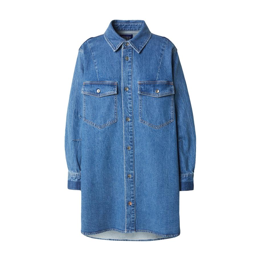Scotch & Soda SCOTCH & SODA Blousejurk blauw denim -