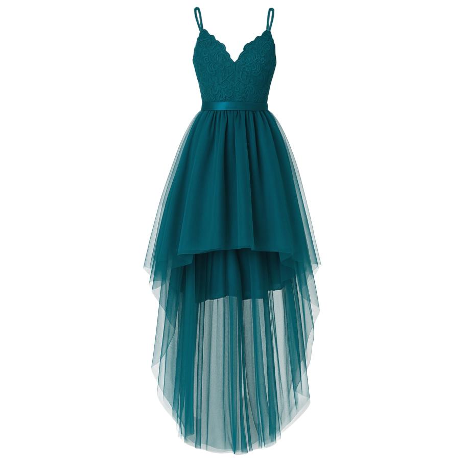 GODDIVA Zomerjurk smaragd Groen