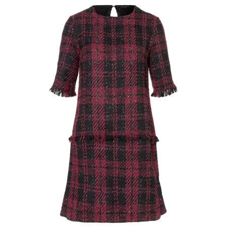 Ana Alcazar Jurk Abaty bordeaux / zwart