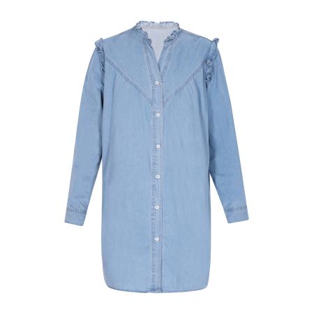 IZIA IZIA Blousejurk lichtblauw