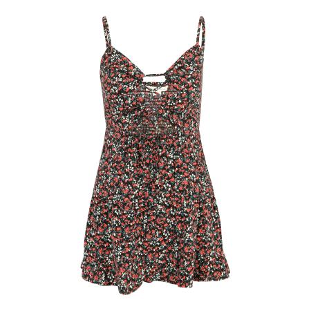 Aeropostale AÉROPOSTALE Zomerjurk groen / pastelrood / zwart / wit