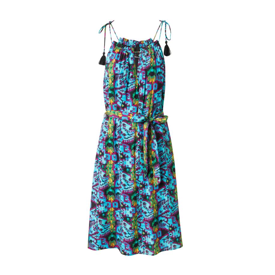 Freeman T. Porter FREEMAN T. PORTER Zomerjurk Raffine Soweto lichtblauw / groen / pink / zwart -