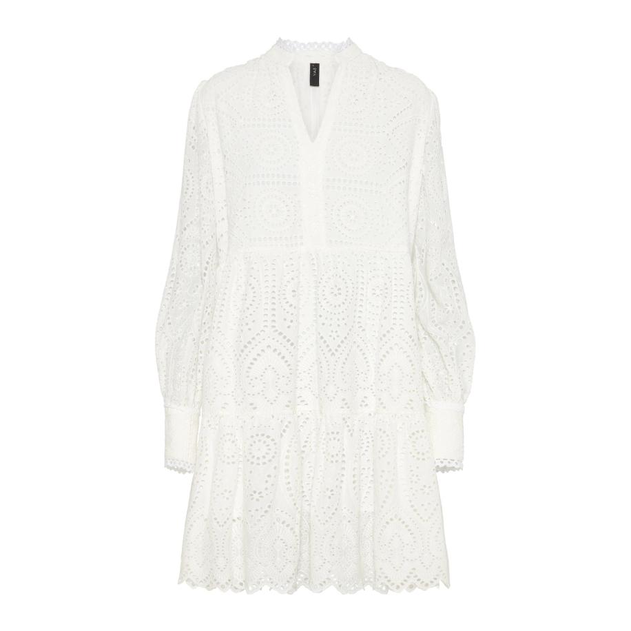 YAS YAS Blousejurk Holi wit -