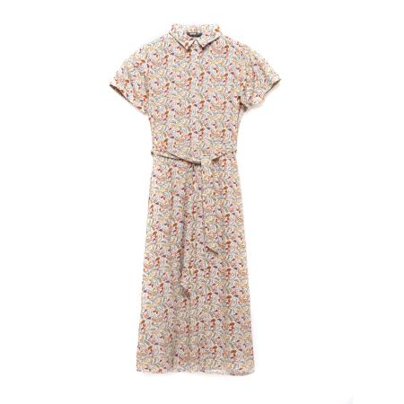 Big Star BIG STAR Jurk NAHAI blauw / oranje / rood / wit