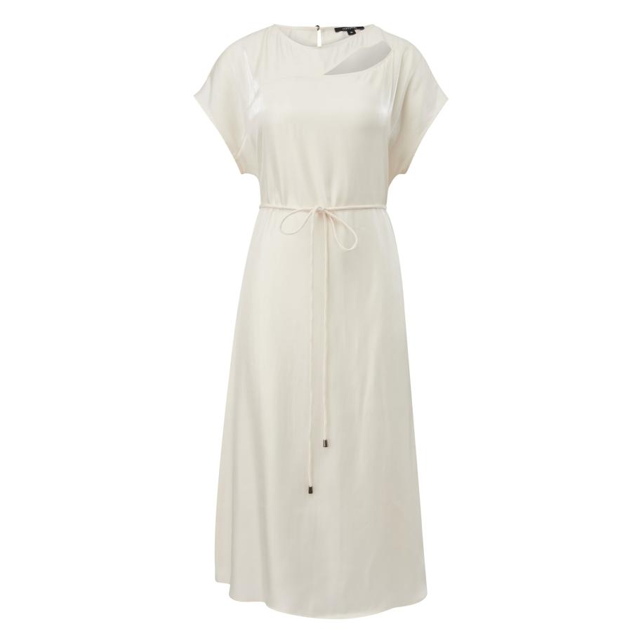 Comma COMMA Jurk beige -