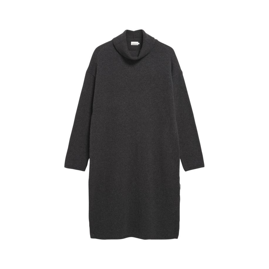 Armedangels ARMEDANGELS Gebreide jurk grijs gemêleerd -