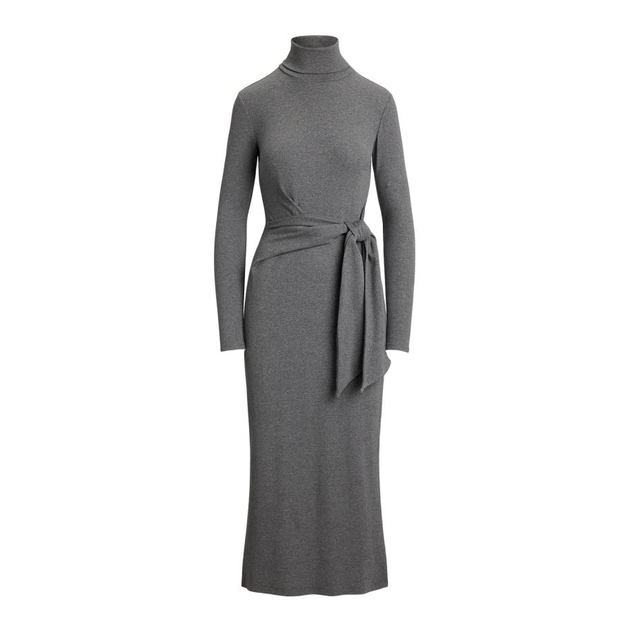 Lauren Ralph Lauren Lauren Ralph Lauren Gebreide jurk VAUREEN grijs -