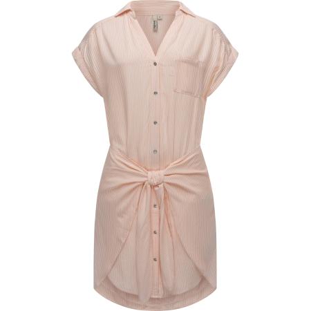 Ragwear Ragwear Blousejurk Bahaya perzik / wit