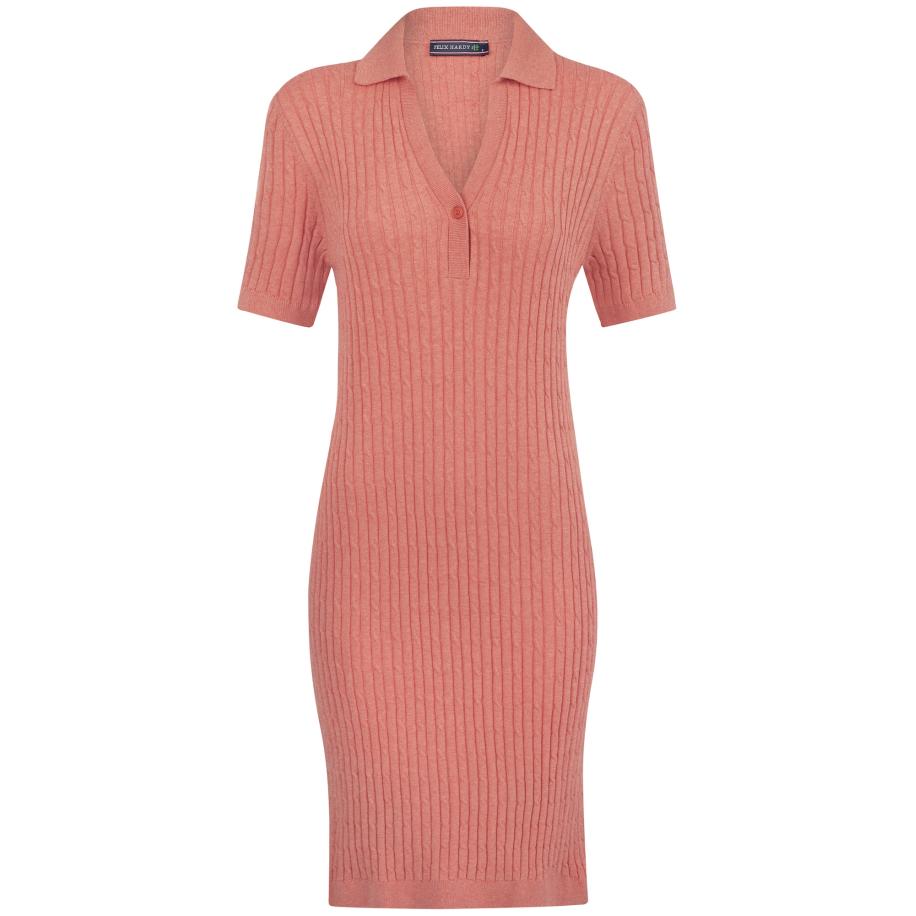 Felix Hardy Felix Hardy Gebreide jurk rood -
