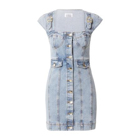 Hoermanseder Hoermanseder Jurk Lilian blauw denim