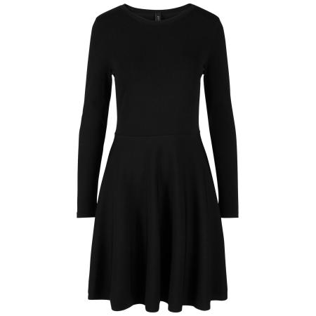 YAS YAS Gebreide jurk YASBecco zwart