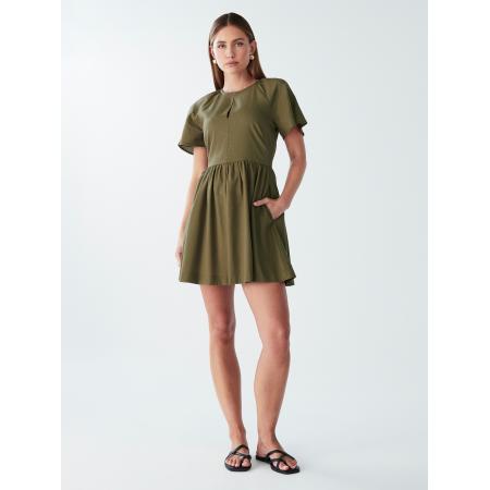 Willa Jurk Glen olijfgroen