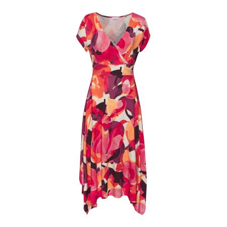 VIVANCE VIVANCE Jurk gemengde kleuren / oranje
