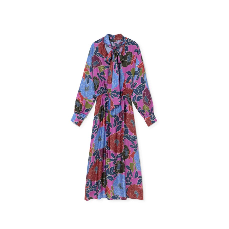 Lola Casademunt Lola Casademunt Jurk navy / appel / lila / bourgogne -