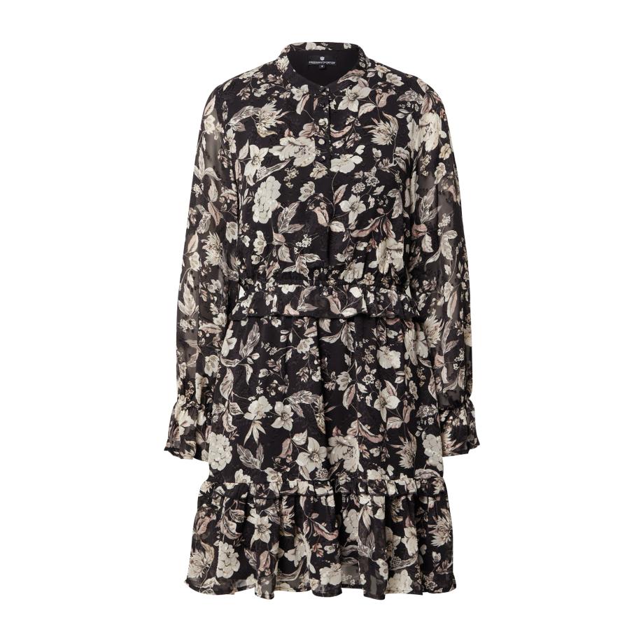 Freeman T. Porter FREEMAN T. PORTER Jurk Rejane zwart -