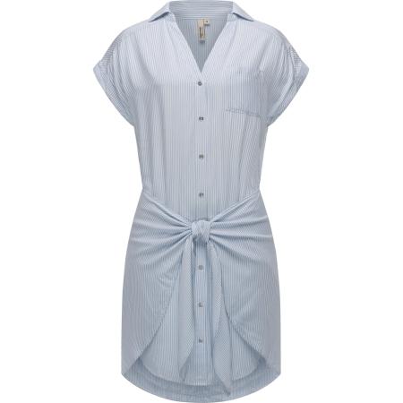 Ragwear Ragwear Blousejurk Bahaya lichtblauw / wit