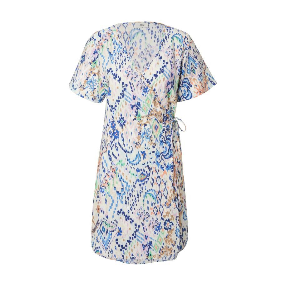 JDY JDY Jurk JDYTROYA blauw / limoen / rosa / wit -