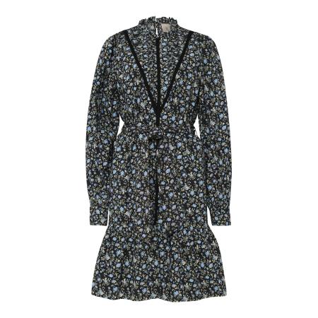 YAS YAS Tall Jurk YASMILUMA sand / lichtblauw / lichtgroen / zwart