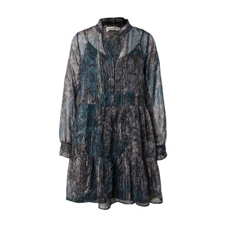 Molly Bracken Molly BRACKEN Jurk cyaan blauw / goud / zwart