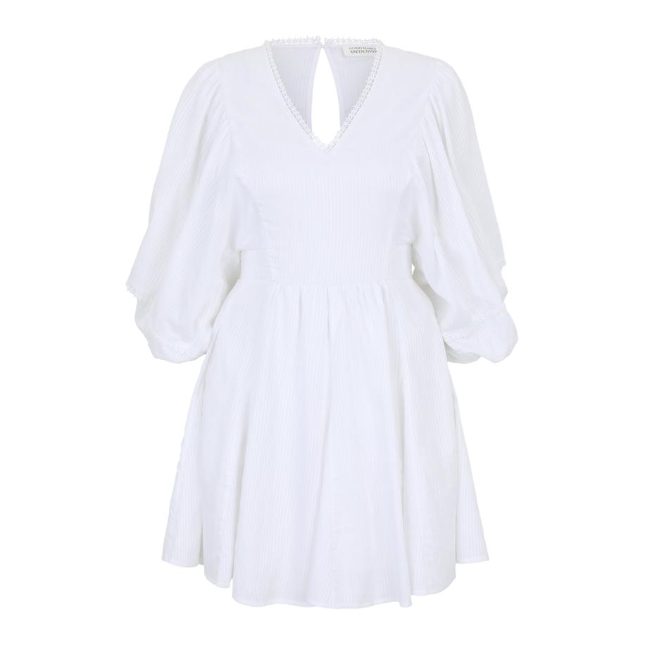 Guido Maria Kretschmer Women Jurk Franca wit Wit