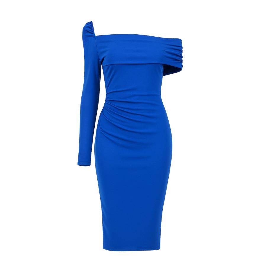 GODDIVA Avondjurk blauw Blauw