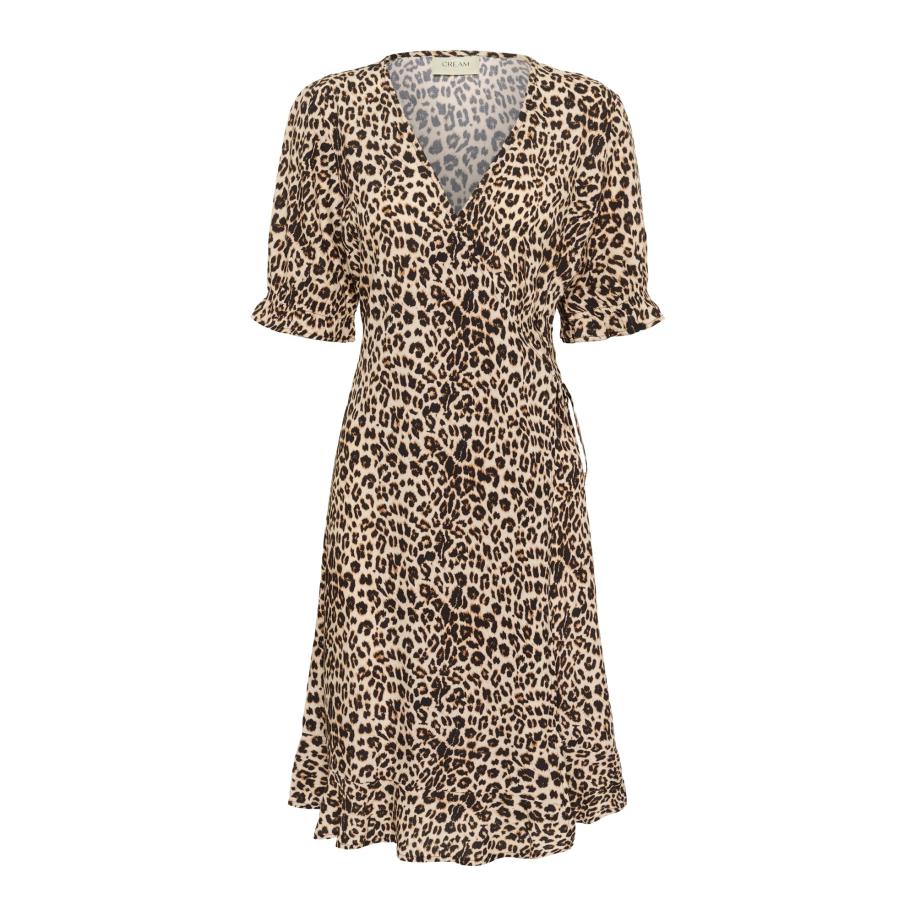 Cream Cream Jurk CRTiah lichtbruin / zwart -