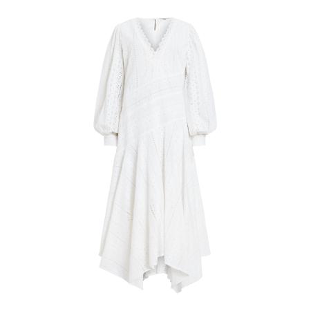 AllSaints AllSaints Jurk AVIANA wit