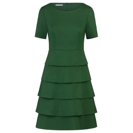 Kraimod Kraimod Cocktailjurk donkergroen