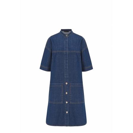 FRESHLIONS FRESHLIONS Jurk Josy blauw denim