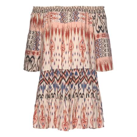 Buffalo BUFFALO Jurk crème / gemengde kleuren