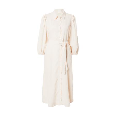 YAS YAS Blousejurk YASFlaxy ecru