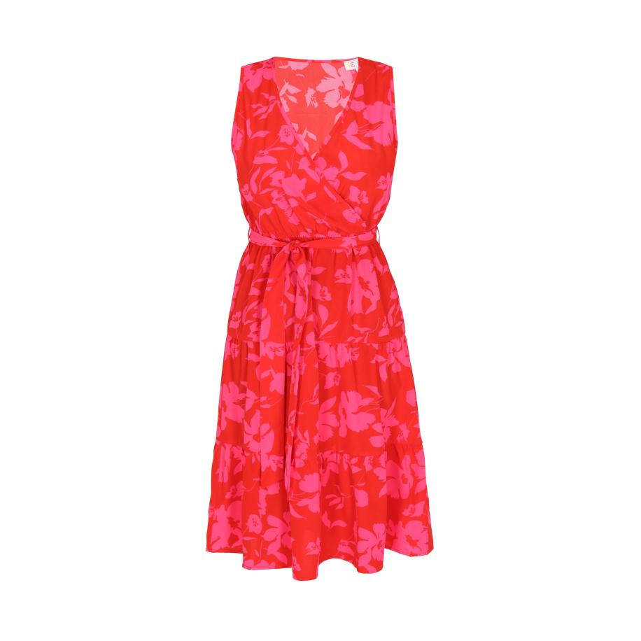 IZIA IZIA Jurk pink / rood -