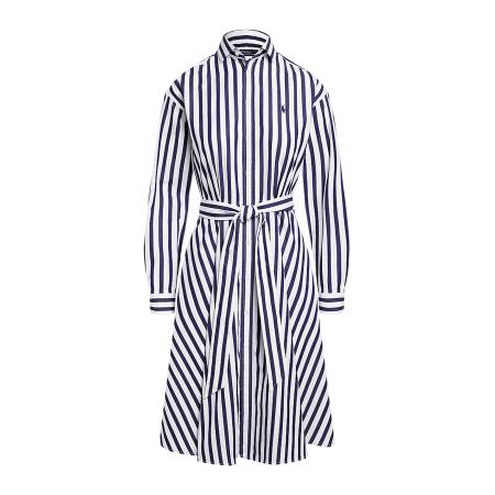 Polo Ralph Lauren Blousejurk ELA navy / wit