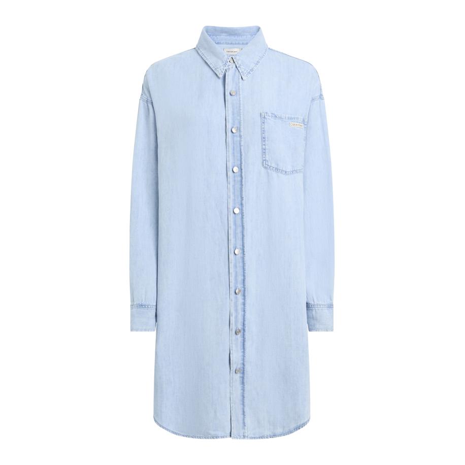 Calvin Klein Calvin Klein Jeans Blousejurk blauw denim -