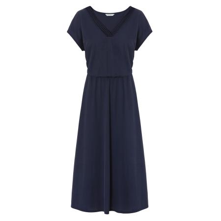 TATUUM TATUUM Jurk Wirkware Bonnie indigo