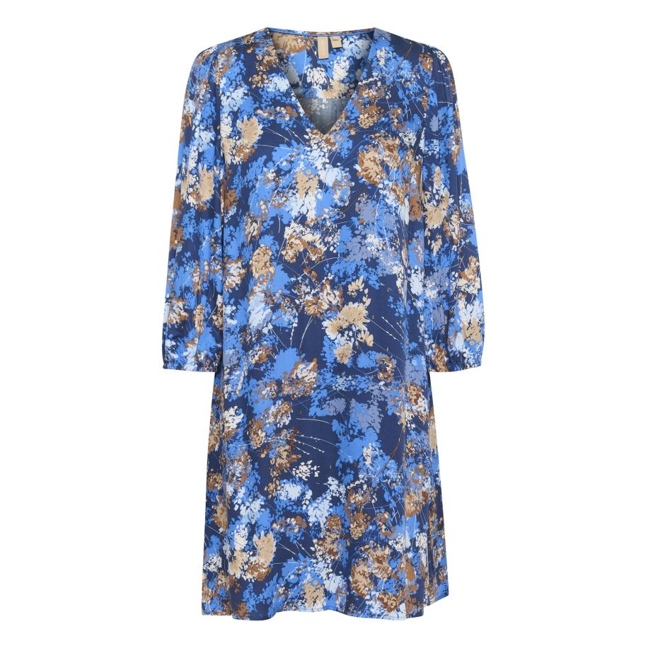 Culture CULTURE Jurk gemengde kleuren -