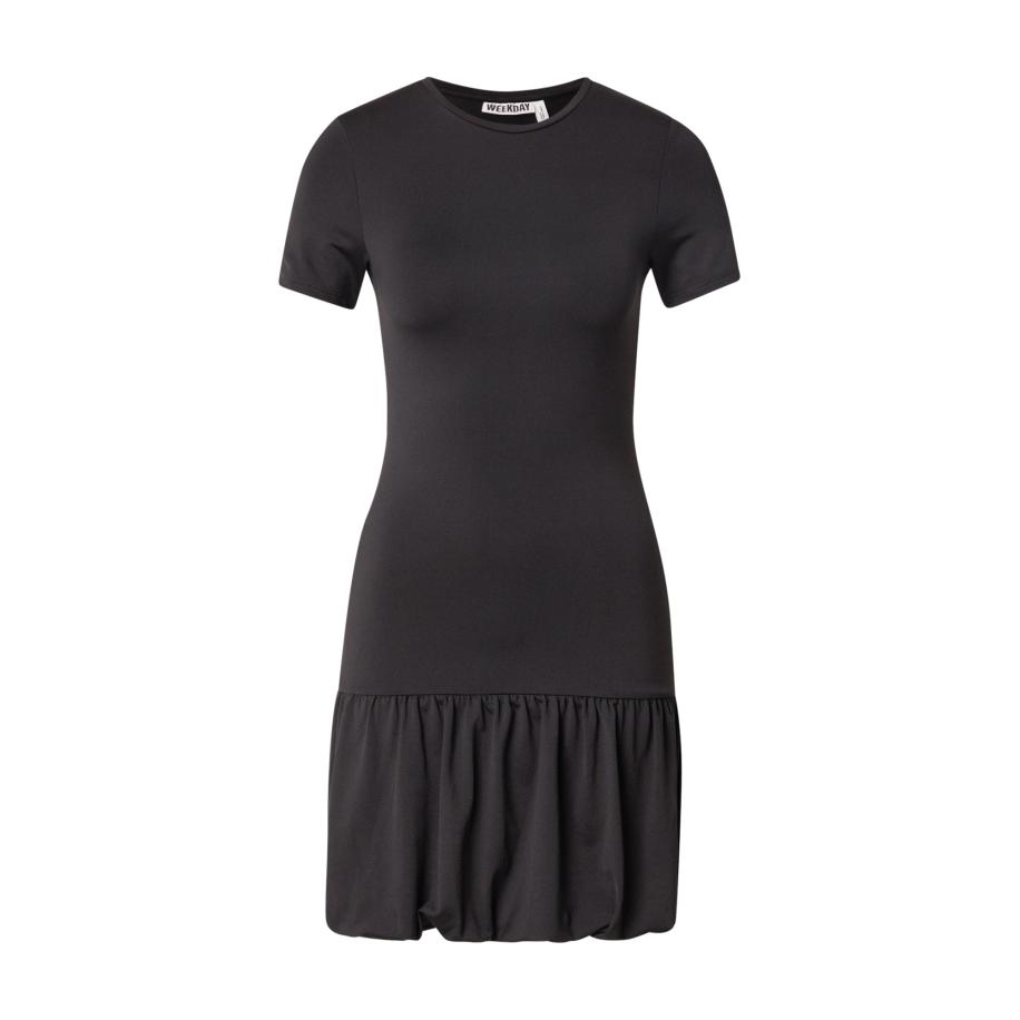 Weekday WEEKDAY Jurk Daisy zwart -