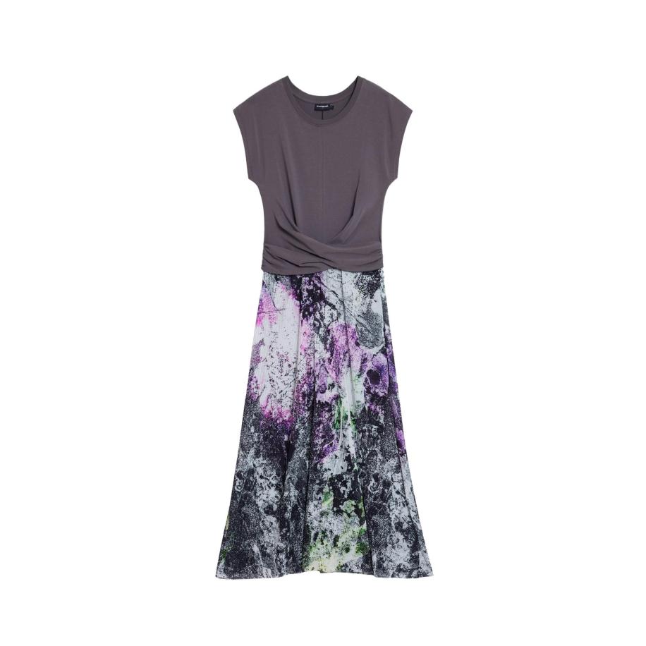 Desigual Desigual Jurk gemengde kleuren / zwart -
