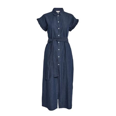 Desires DESIRES Jurk Darlene blauw denim