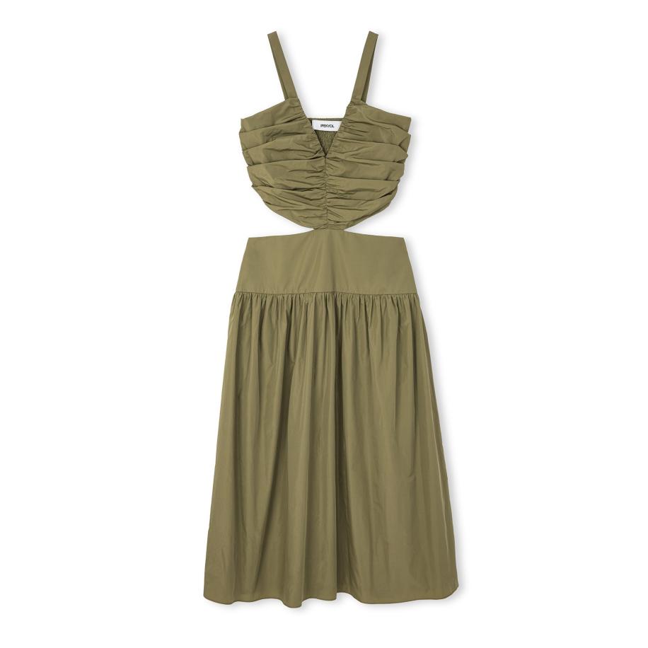 Ipekyol Ipekyol Jurk kaki -