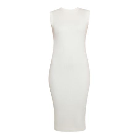 NAEMI NAEMI Gebreide jurk wolwit