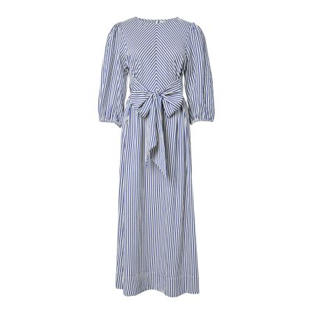 YAS YAS Jurk YASYLVI ecru / blauw