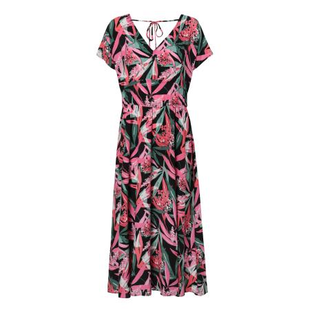 TATUUM Jurk groen / pink / zwart