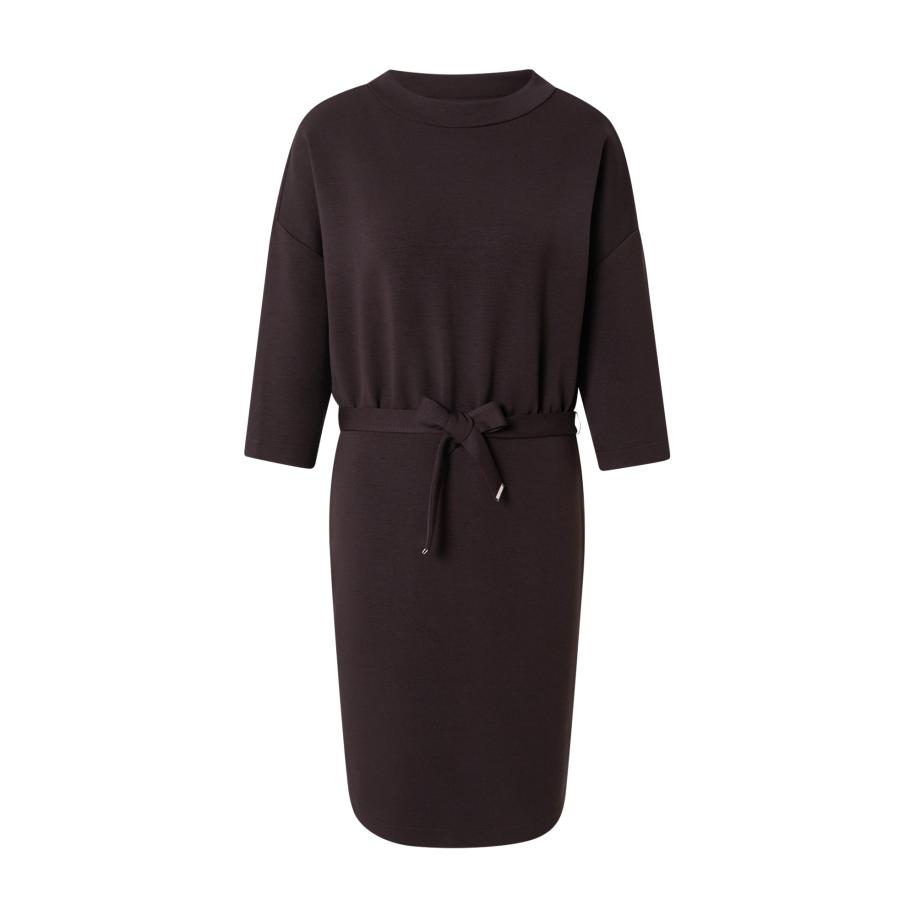 s.Oliver BLACK LABEL Jurk donkerbruin Bruin